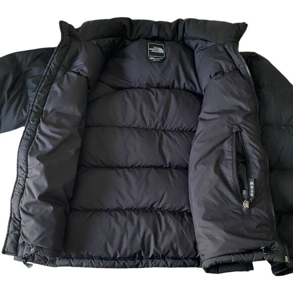 The North Face 1996 Nuptse 700 Goose Down Puffer Jacket Black Women’s Medium M - Picture 4 of 16